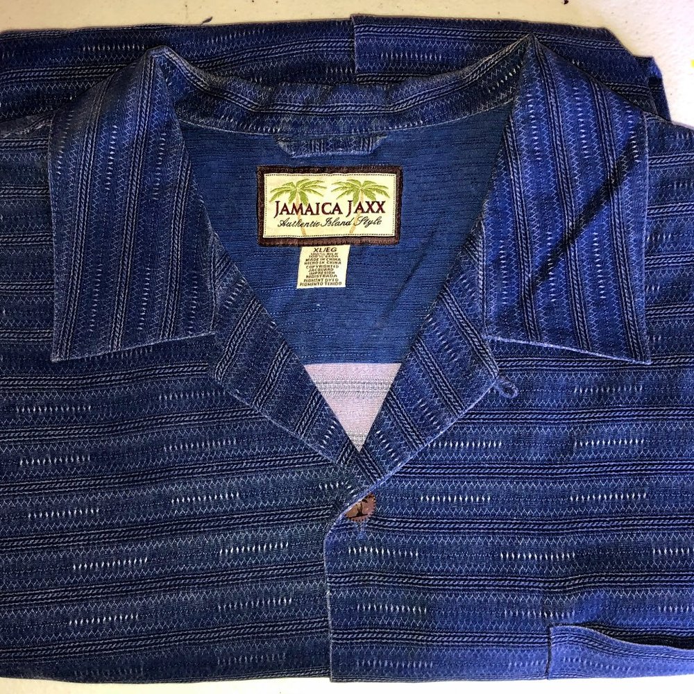 Jamaica Jaxx Authentic Island Style Button Down Shirt